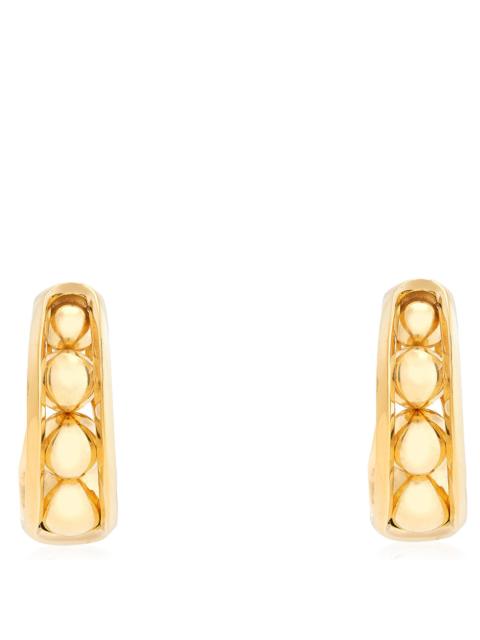 Burberry Burberry Gold-Tone Armour Sculptural Stud Earrings