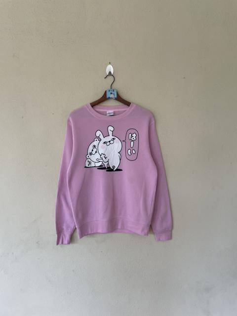 Other Designers Japanese Brand - YOSISTAMP PINK SWEATSHIRT
