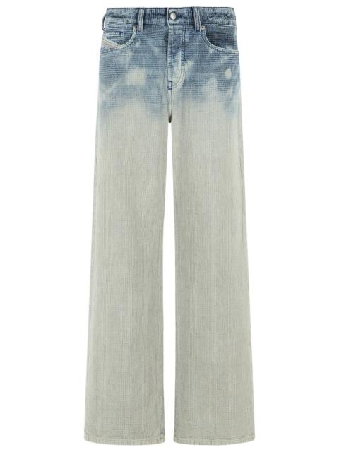 Diesel Diesel '1996 D-Sire' Light Blue Cotton Jeans Women