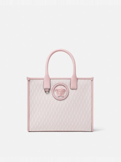 VERSACE V Allover La Medusa Small Tote Bag
