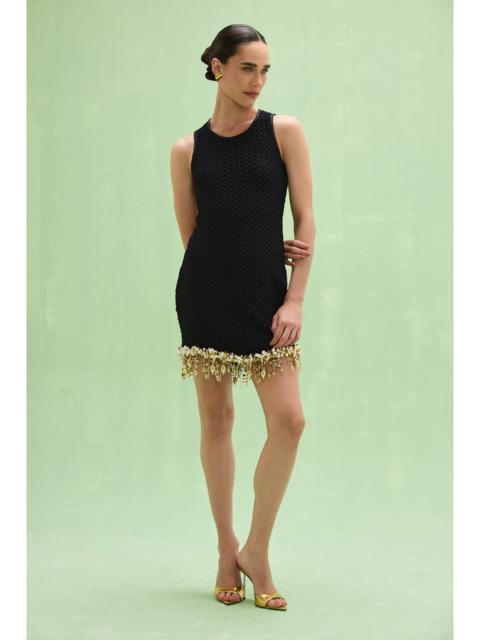 PatBO FRIDA MESH MINI DRESS