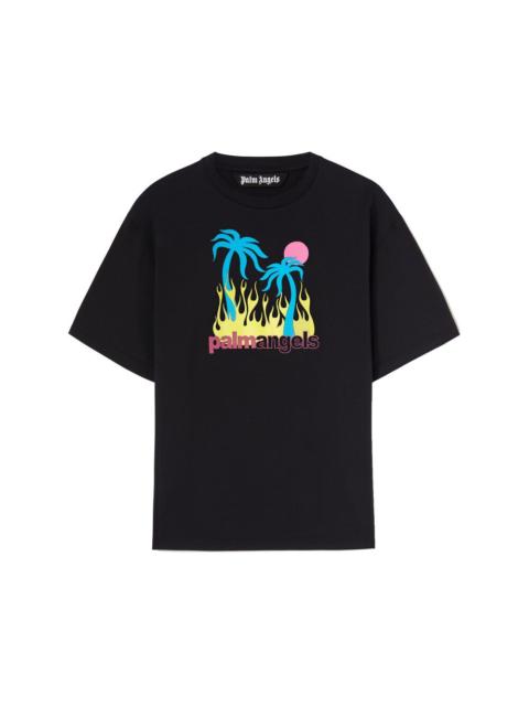 Palm Angels Palm Angels Black T-Shirts & Vests - T-Shirts Men