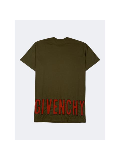 Givenchy Columbian Fit Silk Embroidery Logo T-shirt