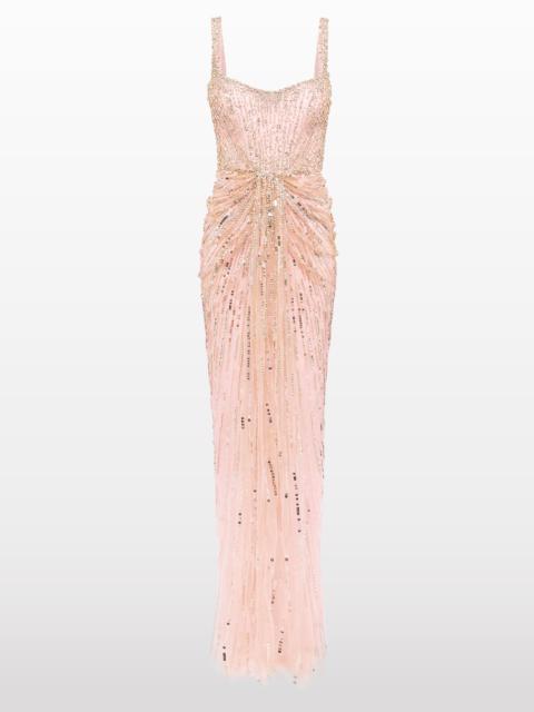 JENNY PACKHAM Jenny Packham Chrissy Sequin-embellished Dress in Pink Sprite at Nordstrom