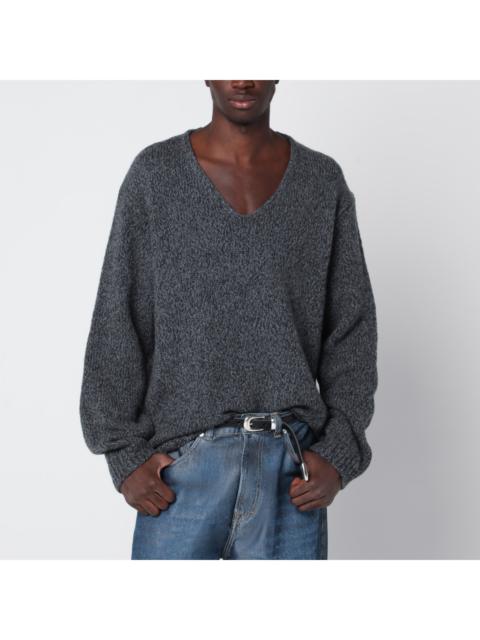 Our Legacy Our Legacy Ash Grey Wool Link Sweater Men