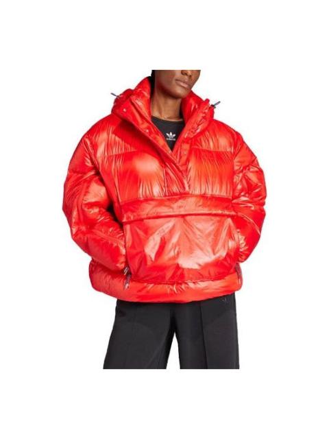 adidas (WMNS) adidas Originals Puffed Throw-Over Jacket 'Orange' IR7114