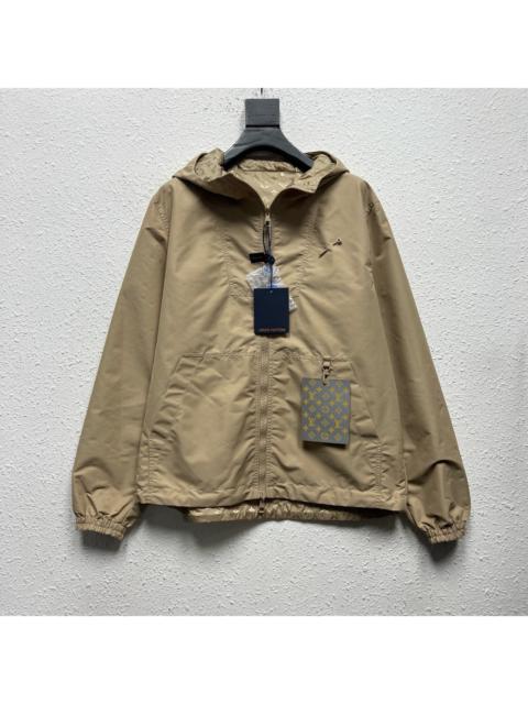 Louis Vuitton LOUIS VUITTON Monogram FW23 solid color logo full print old flower caramel double-sided hanging tag