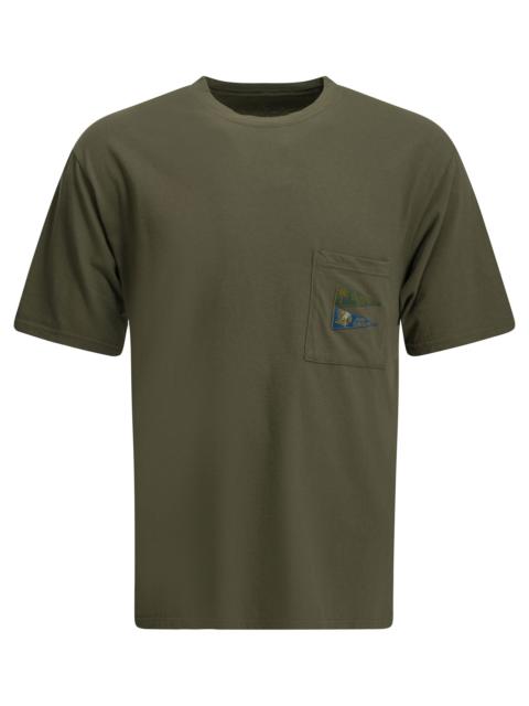 Kapital Kapital Pennant Crew-neck T-shirt Green