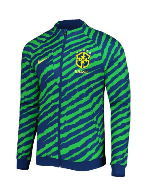 Nike BRAZIL ACADEMY PRO ANTHEM JACKET FIFA WORLD CUP 22 "Green"