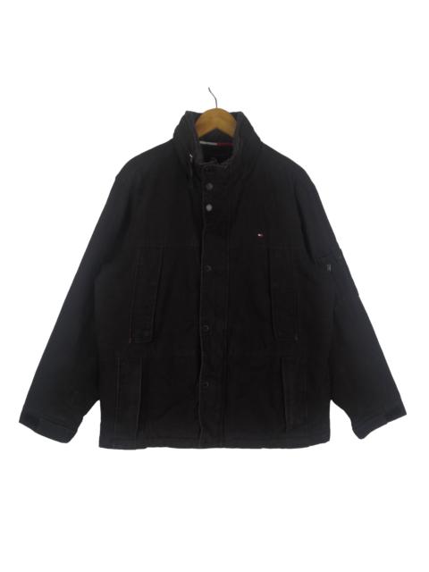 Other Designers Vintage - Vintage 90s Tommy Hilfiger Hoodie Jacket Fleece Lining