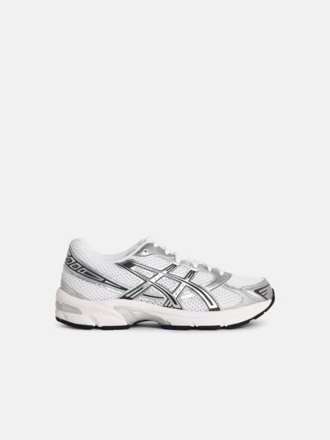 Asics 'GEL-1130' WHITE AND SILVER MESH BLEND SNEAKERS