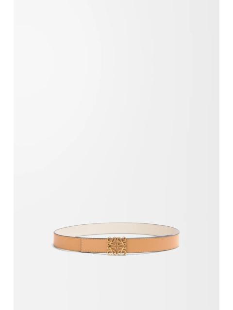 Loewe Loewe Anagram Leather Belt Reversible
