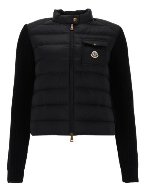 Moncler PADDED CARDIGAN WITH LOGO