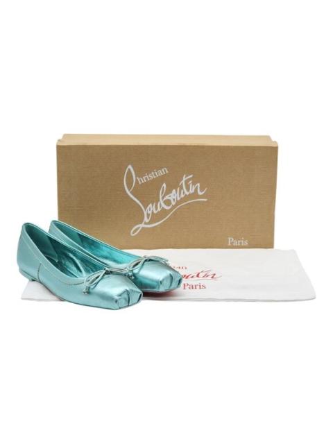 Christian Louboutin Christian Louboutin Mamadrague Ballet Flats - Leather - Green 37 6.5US $745