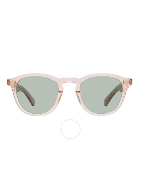 Garrett Leight Garrett Leight GLCO X ANDRÃ SARAIVA SUN Veridia Oval Ladies Sunglasses 2082 PCY/VRD 46