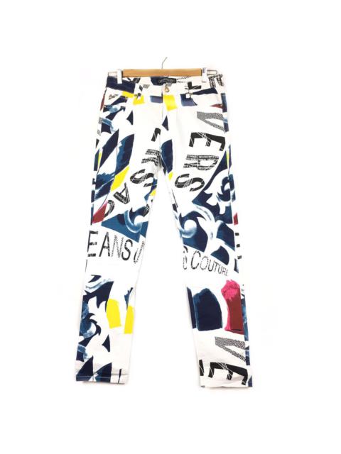 Other Designers Japanese Brand - RAW DAILY American Spirit Multiprints Skinny Pant