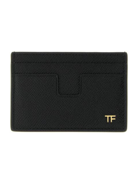 TOM FORD Small Grain Leather Cardholder