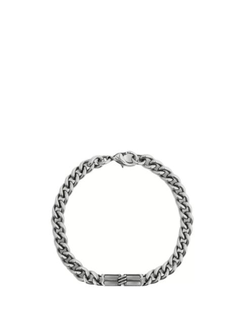 BALENCIAGA Bb Icon Thin Gourmette Bracelet