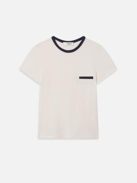 FRAME The Pique Baby Tee