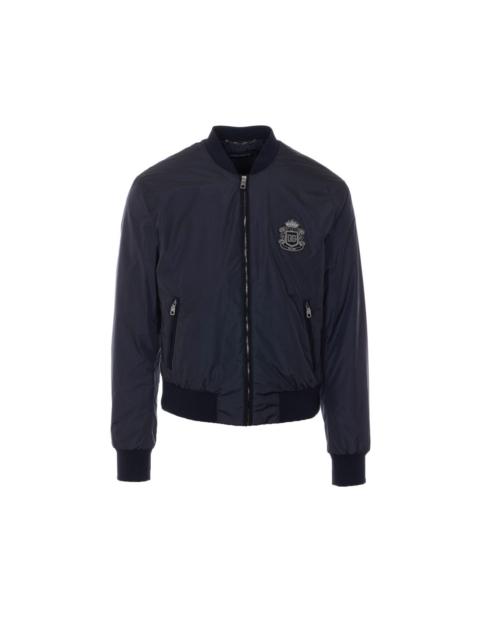 Dolce & Gabbana Dolce&Gabbana Men Logo Patch Jacket