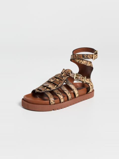 Zimmermann Goldie Gladiator Sandals