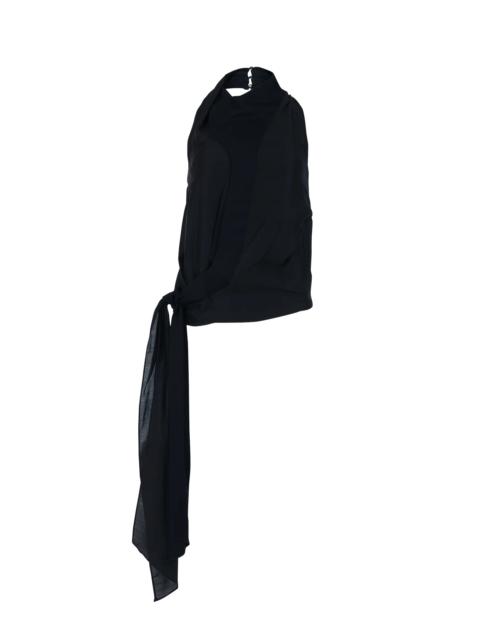 entire studios FLUID TOP CASUAL BLACK