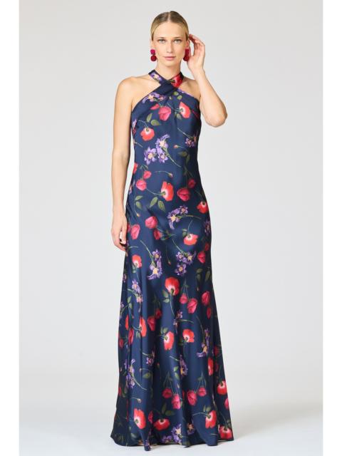 SACHIN & BABI LAURANT GOWN - MIDNIGHT JARDIN