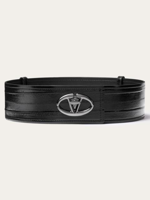 THE BOLD EDITION VLOGO EEL BELT 60 MM