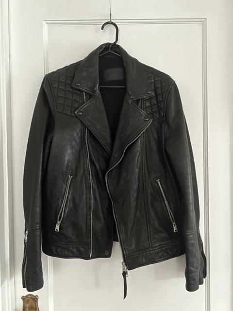 Other Designers Allsaints - Allsaints Taro Leather Biker Jacket