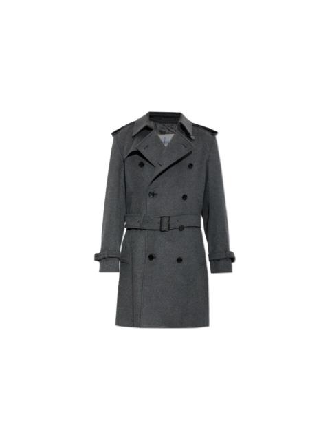 Burberry BURBERRY Hastings Grey Melange Cashmere Coat New & Authentic