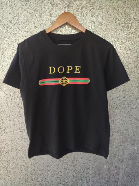 Other Designers Dope t shirt spell out inspired by Gucci logo