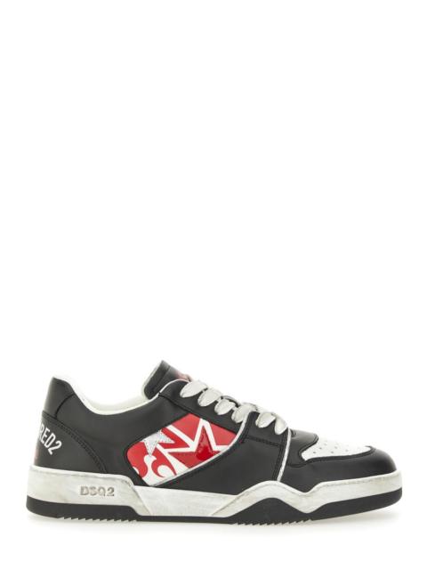 DSQUARED2 Dsquared Men Leather Sneaker