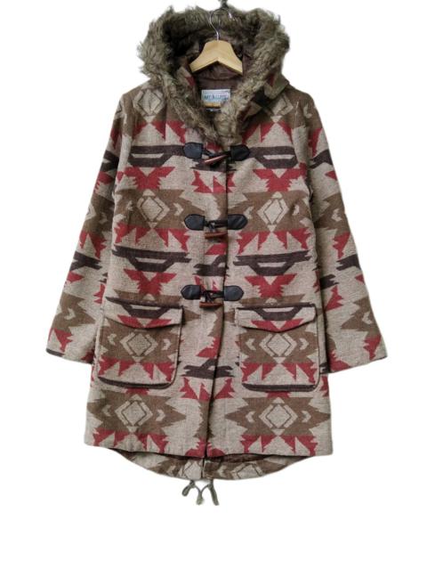 Other Designers Japanese Brand × Native - Antibalistic Navajo Style Printed Wool Parka Jacket/Medium