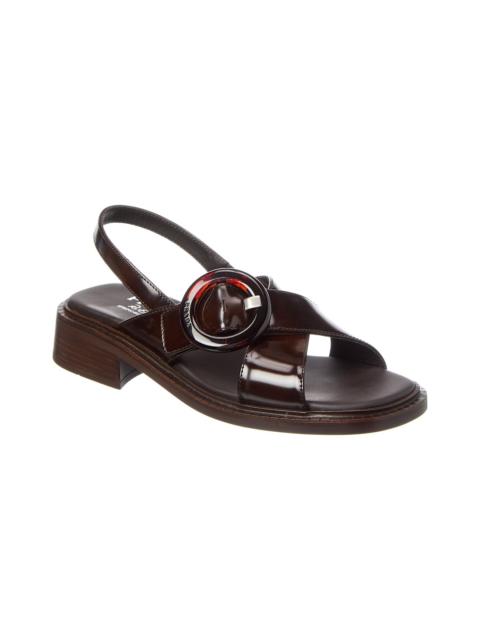 Prada Prada Re-Edition 1996 Brushed Leather Sandal