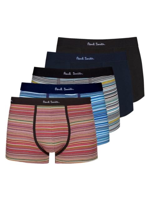 Paul Smith Paul Smith Men Pack Of Five Boxer Shorts