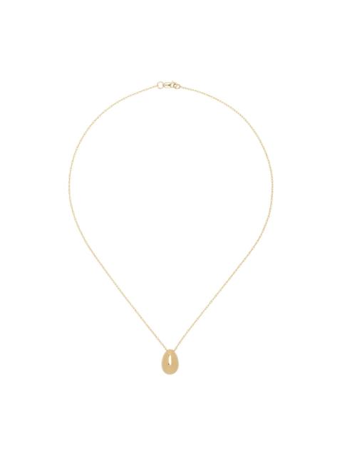 Sophie Buhai Gold Tiny Egg Pendant Necklace