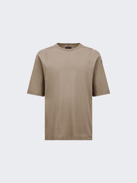 Rick Owens X Moncler Knitted Short Sleeve T-shirt Dust