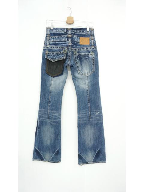 Other Designers Vintage Flared! ANTGAUGE Japan Double waist Blue Jeans