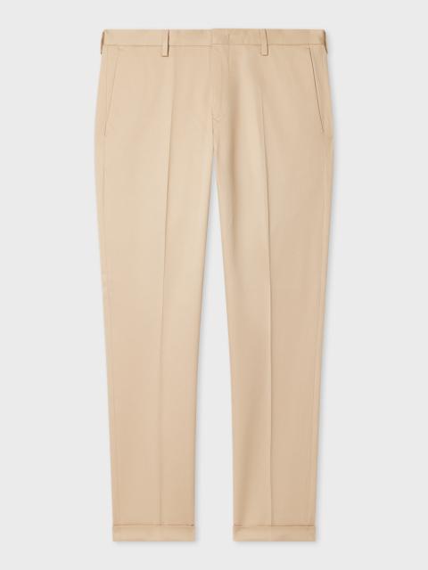Paul Smith Tan Slim-Fit Stretch-Cotton Chinos
