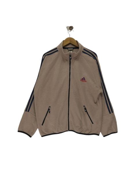 adidas Adidas equipment Small Logo Red Fleece Jacket