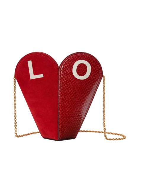 GUCCI Valentine's Day LOVE Heart BagSmall Heart Bag