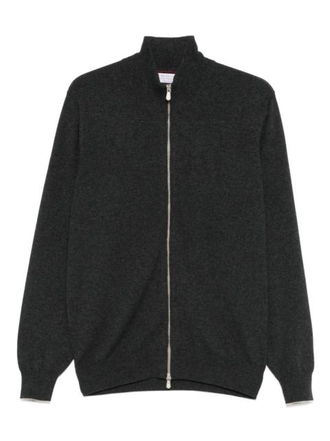 Brunello Cucinelli Men Cashmere Zipped Cardigan