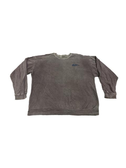 Other Designers Vintage - Vintage Quiksilver Distressed Sweatshirt Thrashed Sunfaded