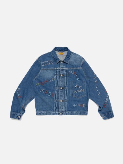 Human Made EMBROIDERED DENIM WORK JACKET