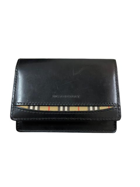Burberry Burberry Leather Wallet Card Holder