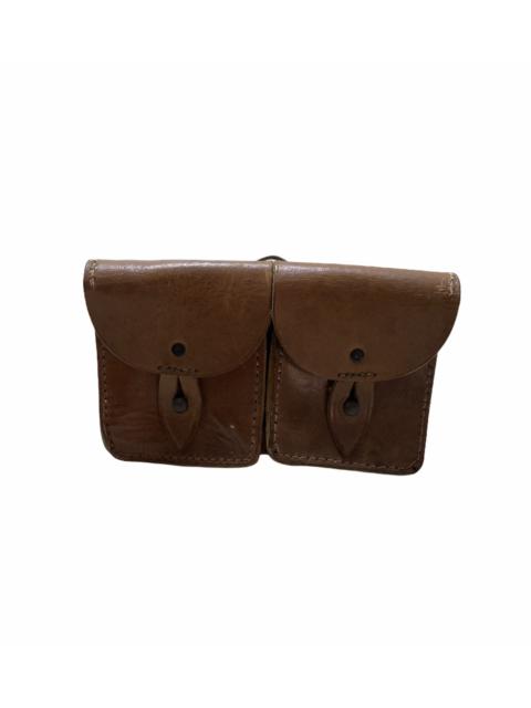 Other Designers Vintage - Vintage Rare Belt waist Bag Double Pocket Design