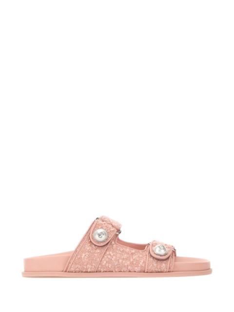 JIMMY CHOO Jimmy Choo Women Pink Boucle Fayence Slippers