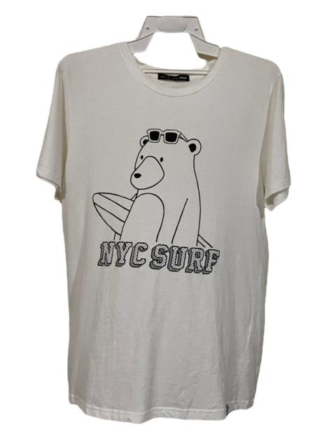 Other Designers Issey Miyake - Rare💥 Tete Homme NYC Surf Bear California Cotton Tee
