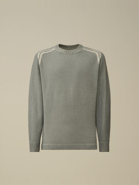 C.P. Company Cotton Chenille Double Dyed Crewneck Sweater
