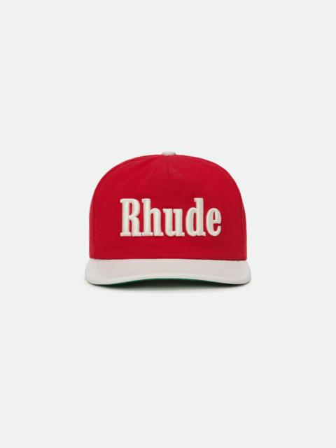 Rhude RHUDE CONTRAST LOGO HAT